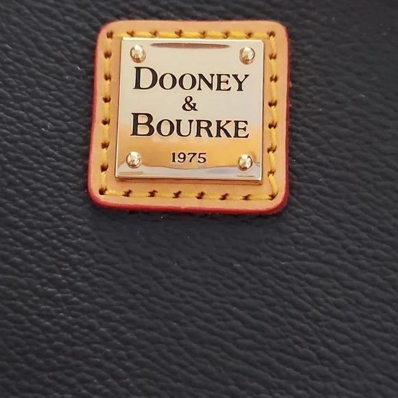 Dooney & Bourke Navy Blue Satchel - Picture 4 of 5
